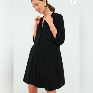 Black Tuckernuck Royal Shirt Dress